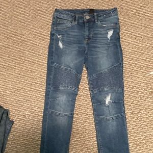H&M ripped jeans